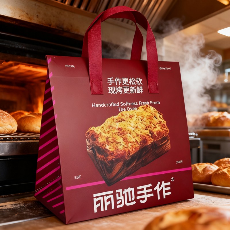 Izolowana torba na wynos z laminowanej włókniny BOPP