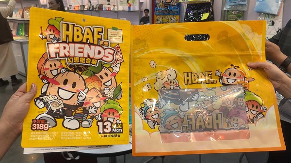 Three Edge Sealed Zipper Stand-Up Pouch Bag