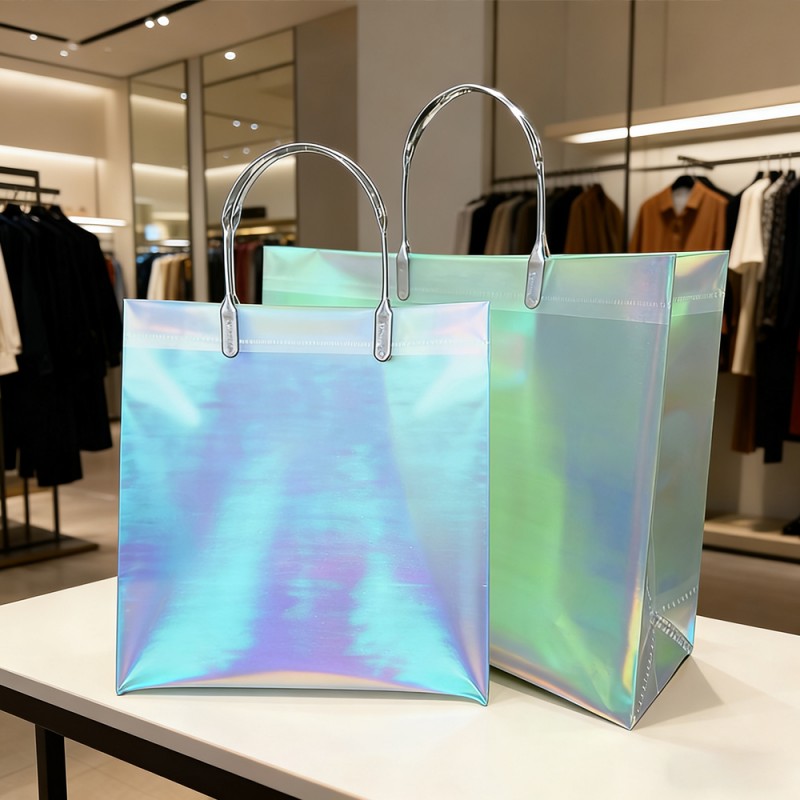 Torba na prezenty z laminowanego PET i PE