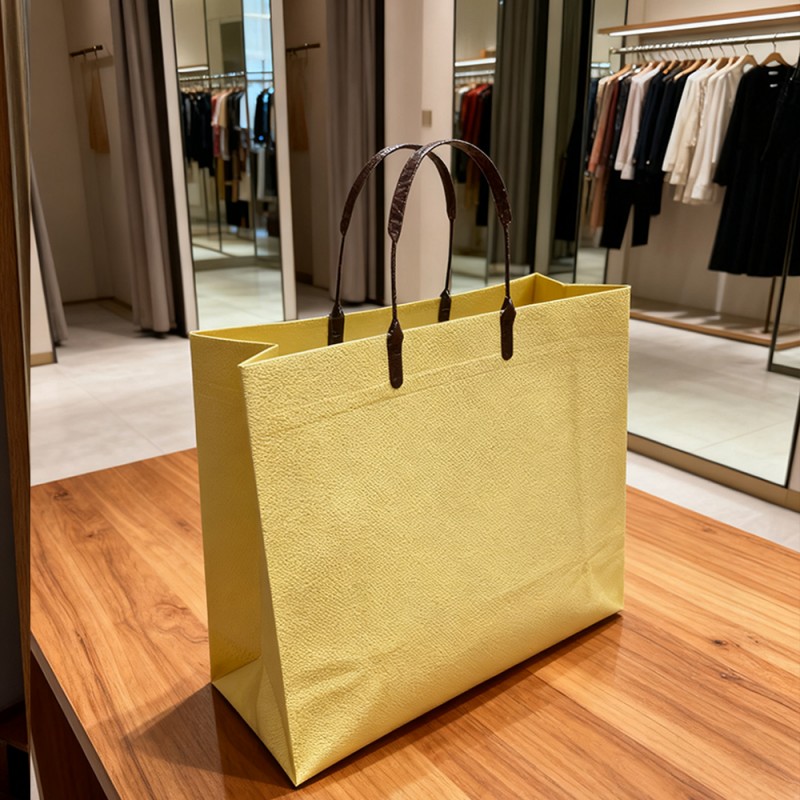 Lekka torba na zakupy w jednolitym kolorze, matowa